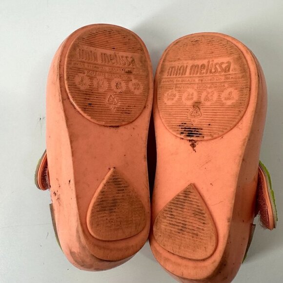 Mini Melissa Ultragirl Alpaca Me Orange Size 8 - Picture 6 of 7